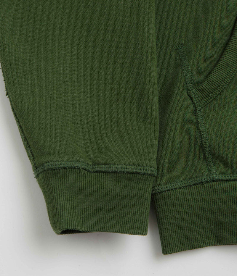 Mollusk Max Hoodie in Dark Rover Green