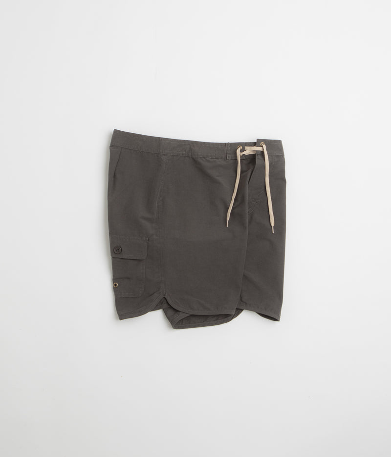 Mollusk Scallop Trunks in Faded Black