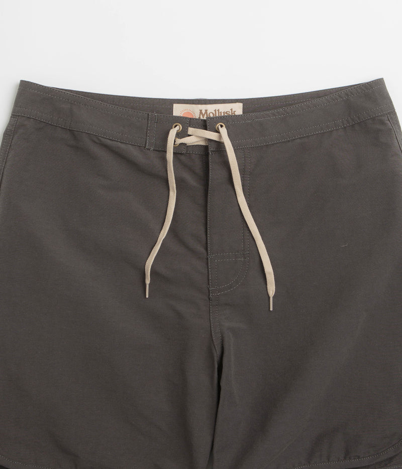 Mollusk Scallop Trunks in Faded Black