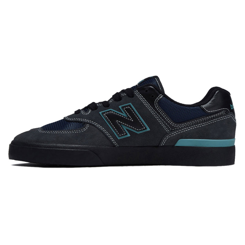 New Balance 574 Vulc Shoes - Cement/Teal