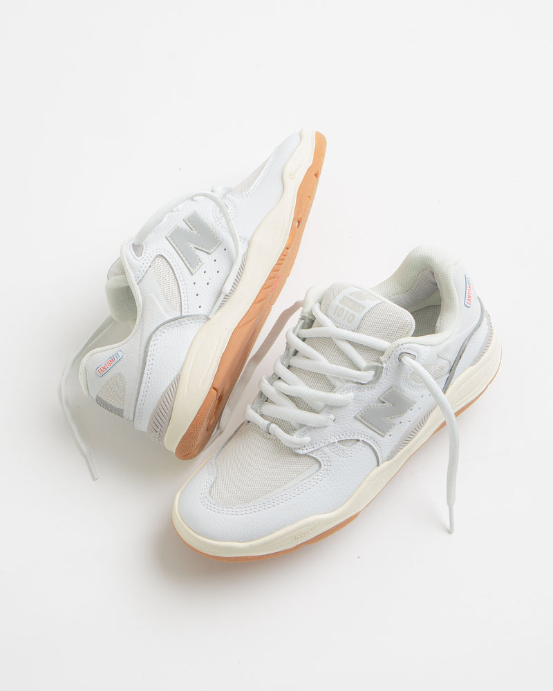 New Balance Numeric 1010 Tiago Lemos Shoes in White and White