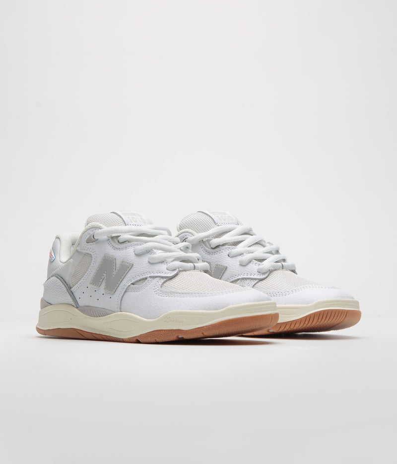 New Balance Numeric 1010 Tiago Lemos Shoes in White and White