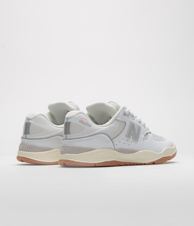 New Balance Numeric 1010 Tiago Lemos Shoes in White and White