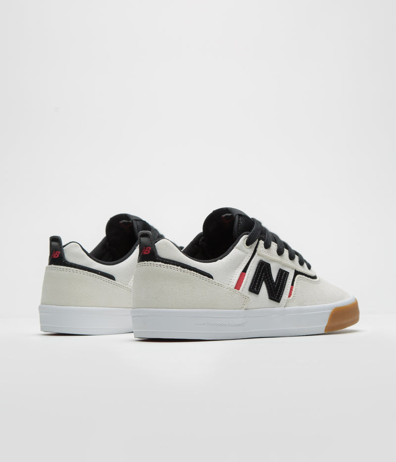 New Balance Numeric 306 Jamie Foy Shoes in Sea Salt and White