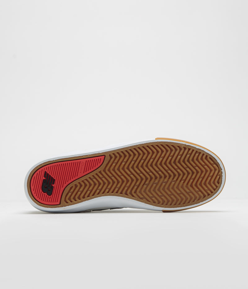 New Balance Numeric 306 Jamie Foy Shoes in Sea Salt and White