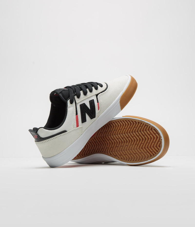 New Balance Numeric 306 Jamie Foy Shoes in Sea Salt and White