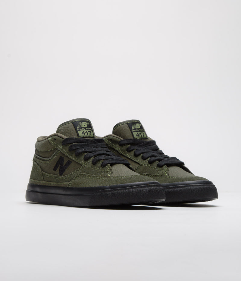 New Balance Numeric 417 Franky Villani Shoes in Dark Moss