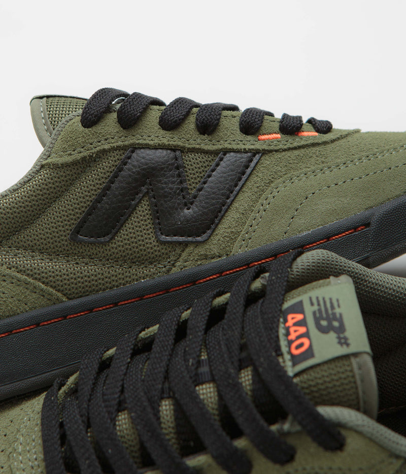 New Balance Numeric 440 Shoes in Dark Olivine