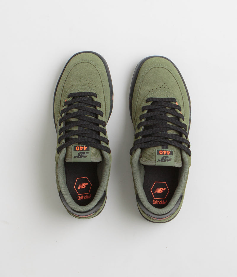 New Balance Numeric 440 Shoes in Dark Olivine