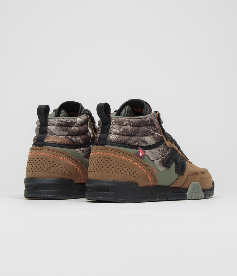 New Balance Numeric 440 Trail High Shoes in Woodland and Black