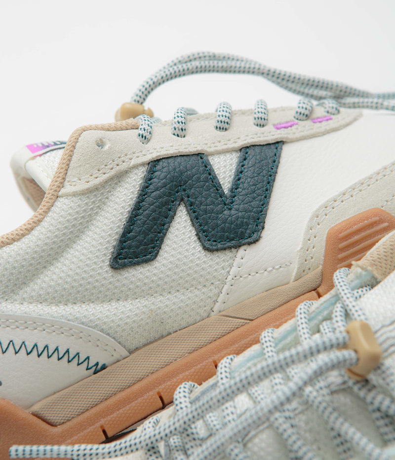 New Balance Numeric 440 Trail Shoes in Sea Salt and Gum