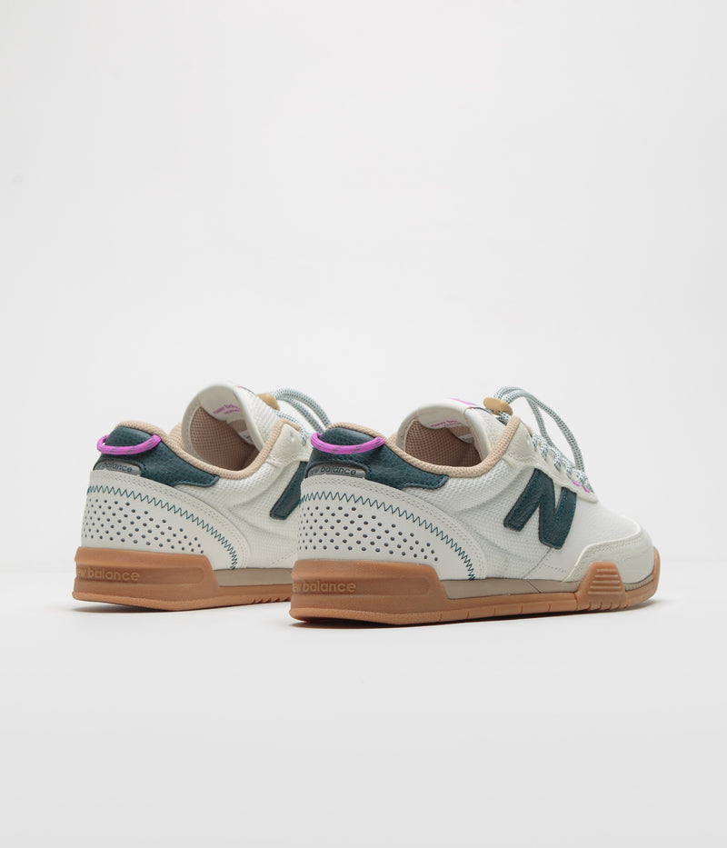 New Balance Numeric 440 Trail Shoes in Sea Salt and Gum