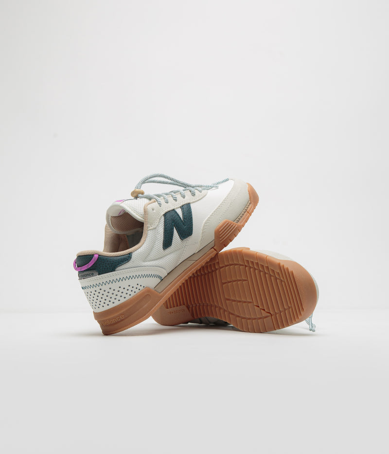New Balance Numeric 440 Trail Shoes in Sea Salt and Gum