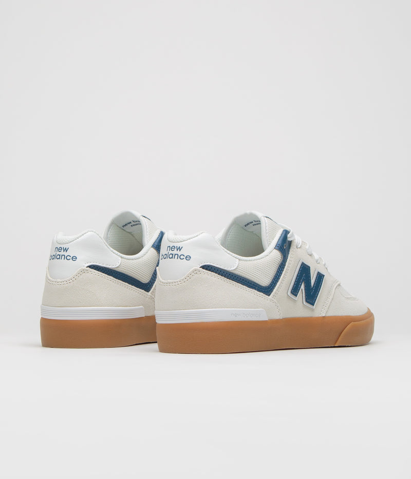 New Balance Numeric 574 Shoes in Sea Salt