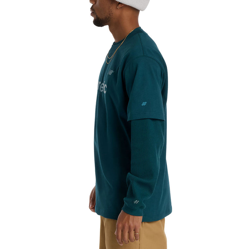 New Balance Numeric Cotton T-Shirt - Medusa Green