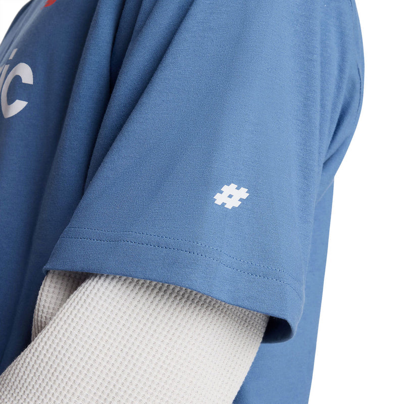New Balance Numeric Linear Logo T-Shirt - Magic Blue