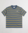New Balance Numeric Thin Stripe T-Shirt in Blue