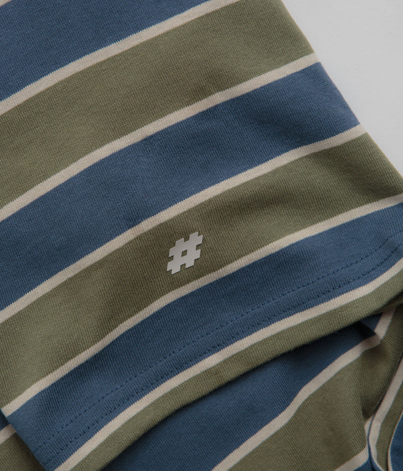 New Balance Numeric Thin Stripe T-Shirt in Blue