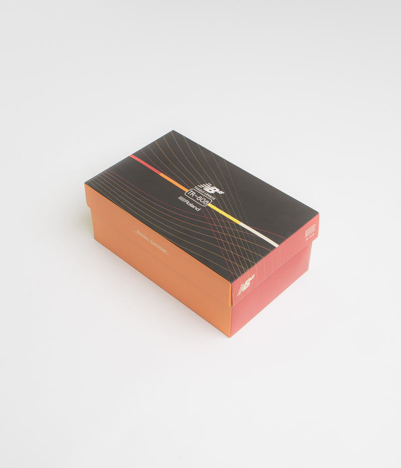 New Balance Numeric x Roland 808 Lite Tiago Lemos Shoes in Black and Orange