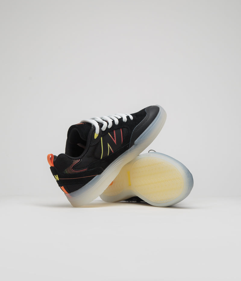 New Balance Numeric x Roland 808 Lite Tiago Lemos Shoes in Black and Orange