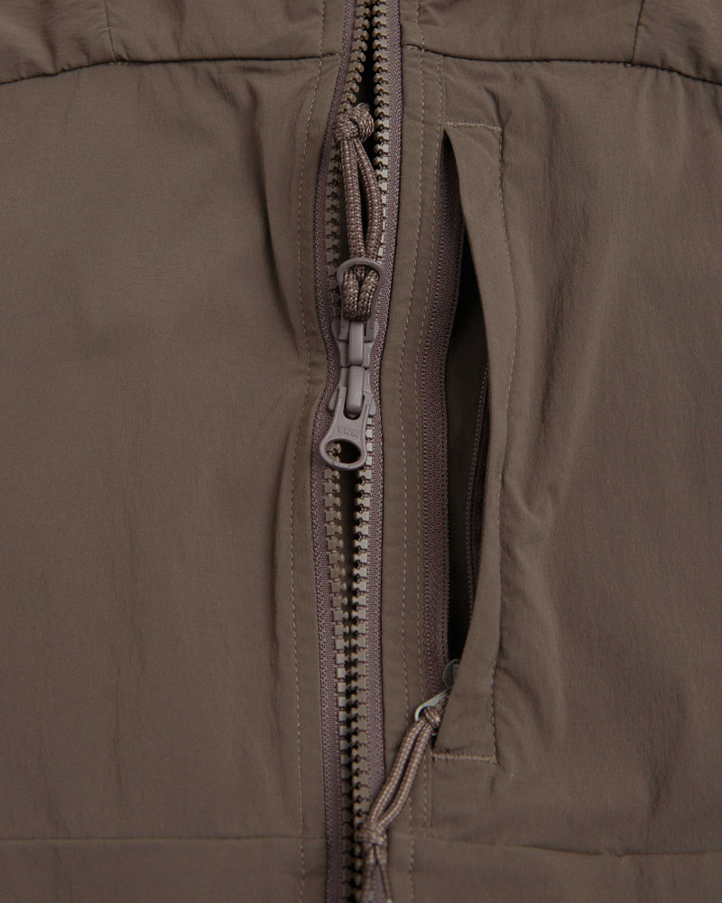 Nike ACG Five Towers Jacket in Ironstone and Mink Brown / Summit White