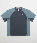 Nike ACG Goat Rocks T-Shirt in Thunder Blue and Smokey Blue / Summit White