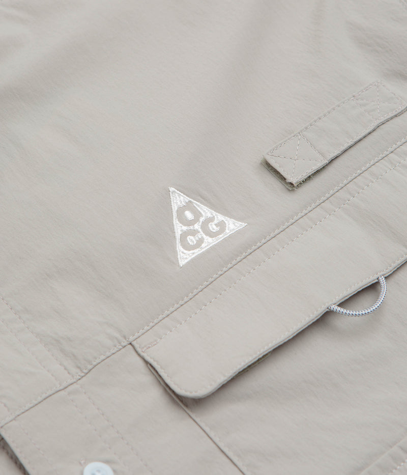 Nike ACG Orb Weaver Shirt in College Grey and Football Grey / Summit White