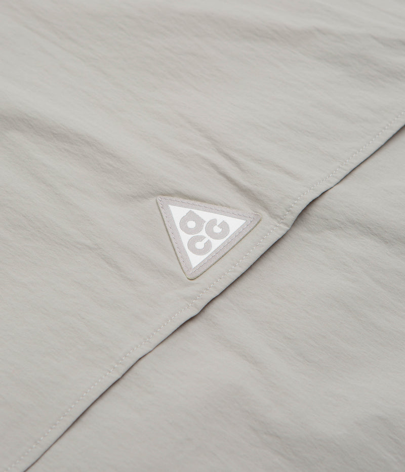 Nike ACG Orb Weaver Shirt in College Grey and Football Grey / Summit White