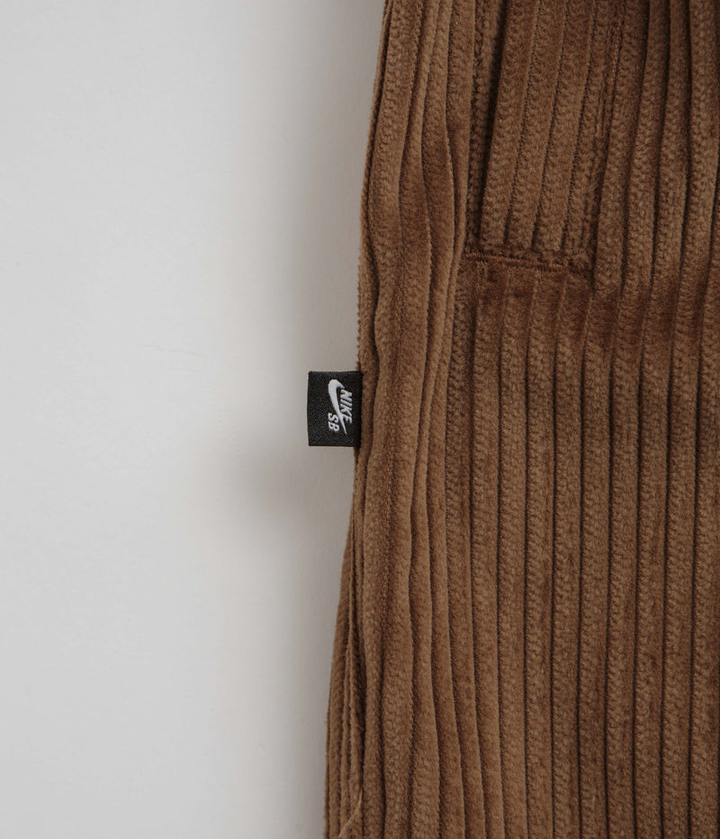 Nike SB Cord Pants in Light British Tan and Armory Navy