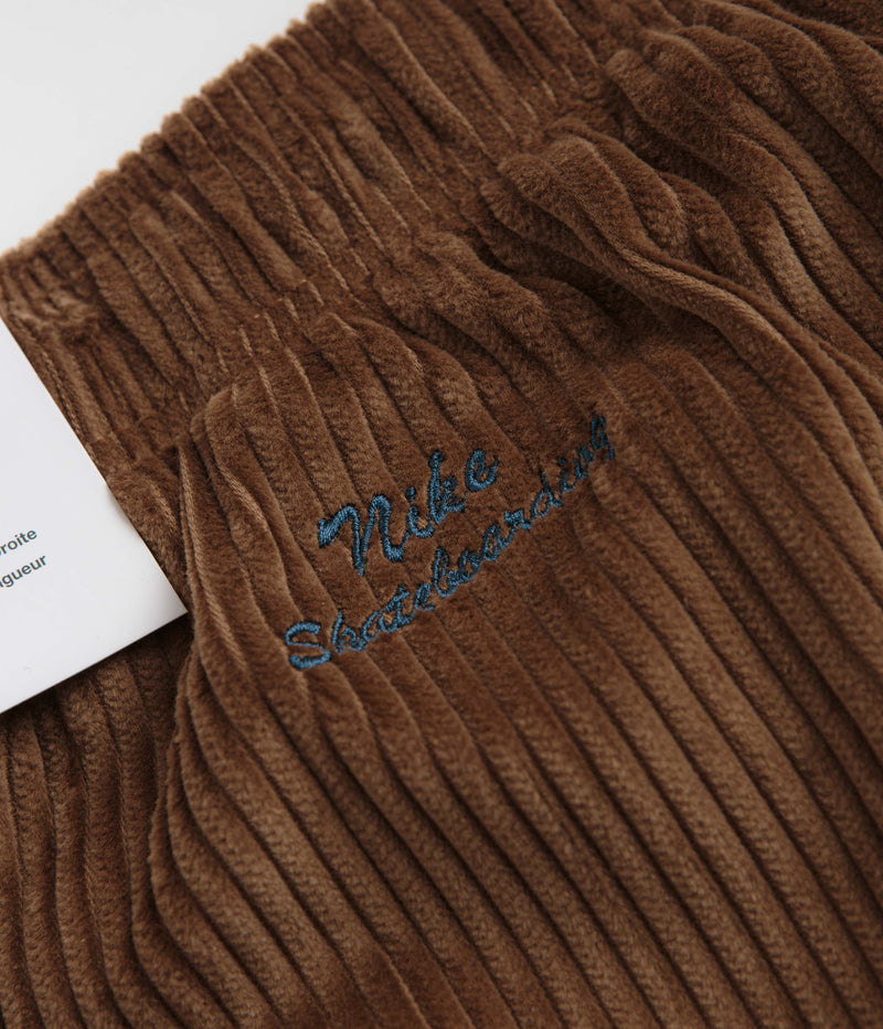Nike SB Cord Pants in Light British Tan and Armory Navy