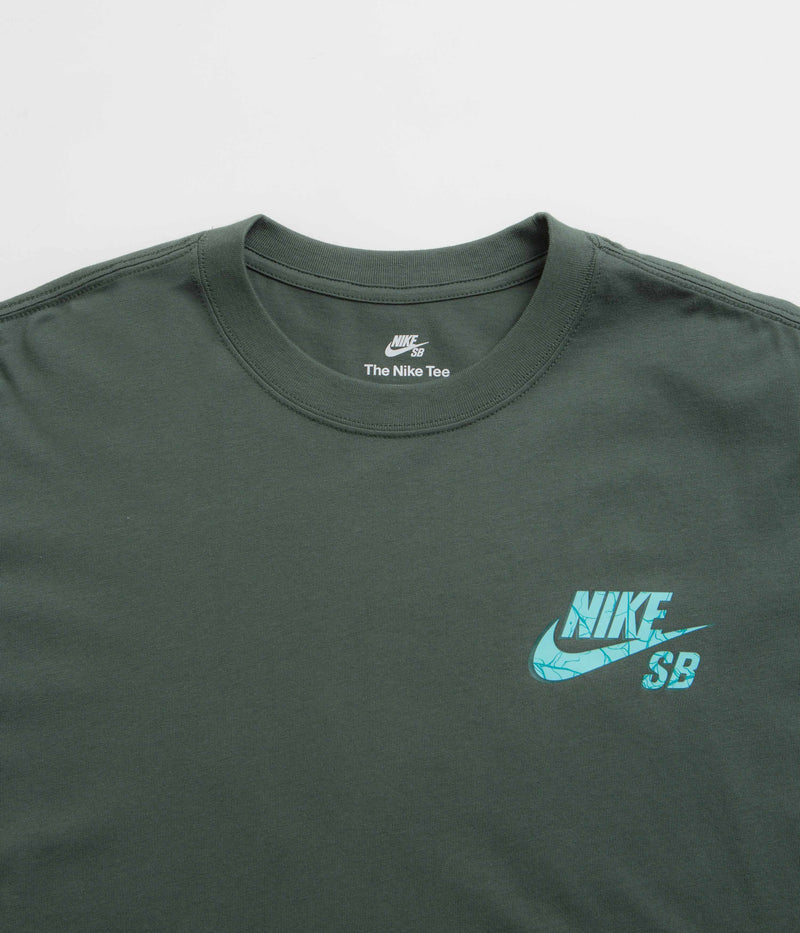 Nike SB Spider T-Shirt in Vintage Green