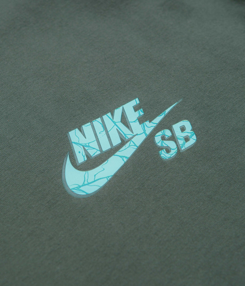 Nike SB Spider T-Shirt in Vintage Green