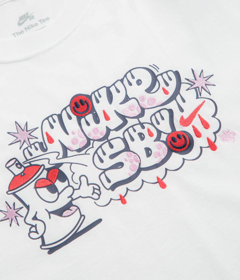 Nike SB Spray Can T-Shirt in White