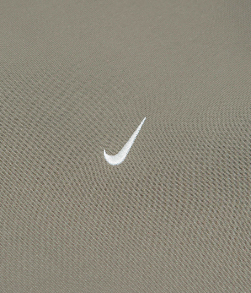 Nike Solo Swoosh Crewneck Sweatshirt in Light Army and White