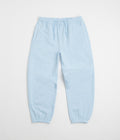 Nike Solo Swoosh Cuffed Sweatpants in Celestine Blue and Celestine Blue / White