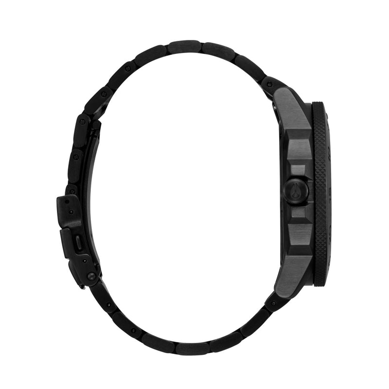 Nixon Smyth 44 Watch - Super Black/Black