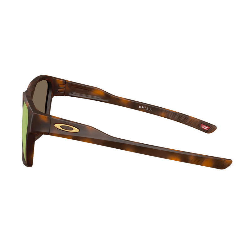 Oakley Briza Sunglasses - Matte Tort Dark Amber/PRIZM Rose Gold Lens