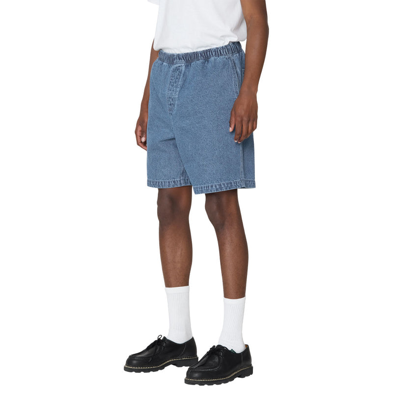 Obey Easy Denim Shorts - Light Indigo