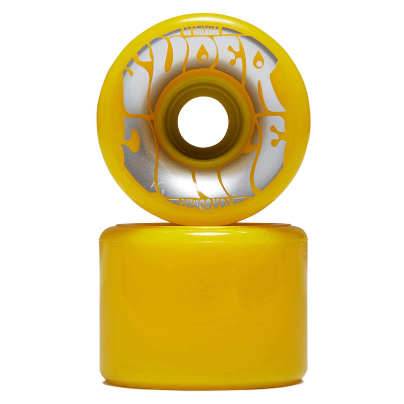 OJ Super Juice 78a Skateboard Wheels - Neon Yellow - 60mm