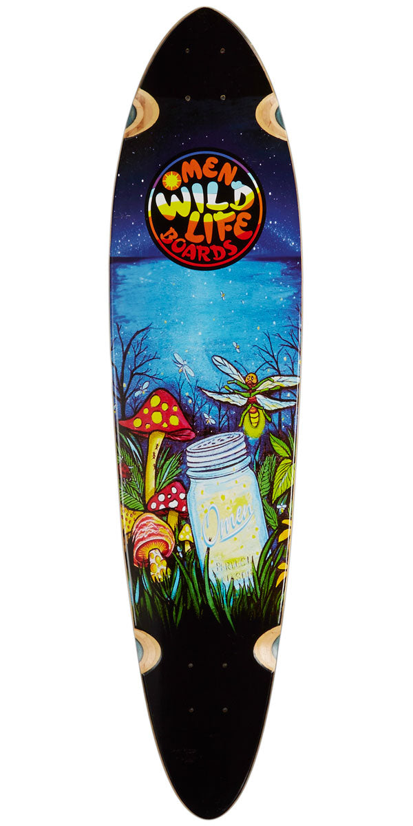 Omen Mason Jar 38" Pintail Longboard Deck