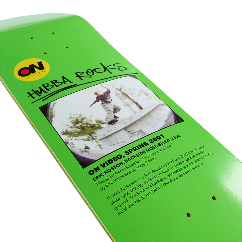 On Video Hubba Rocks Skateboard Complete - 8.375"