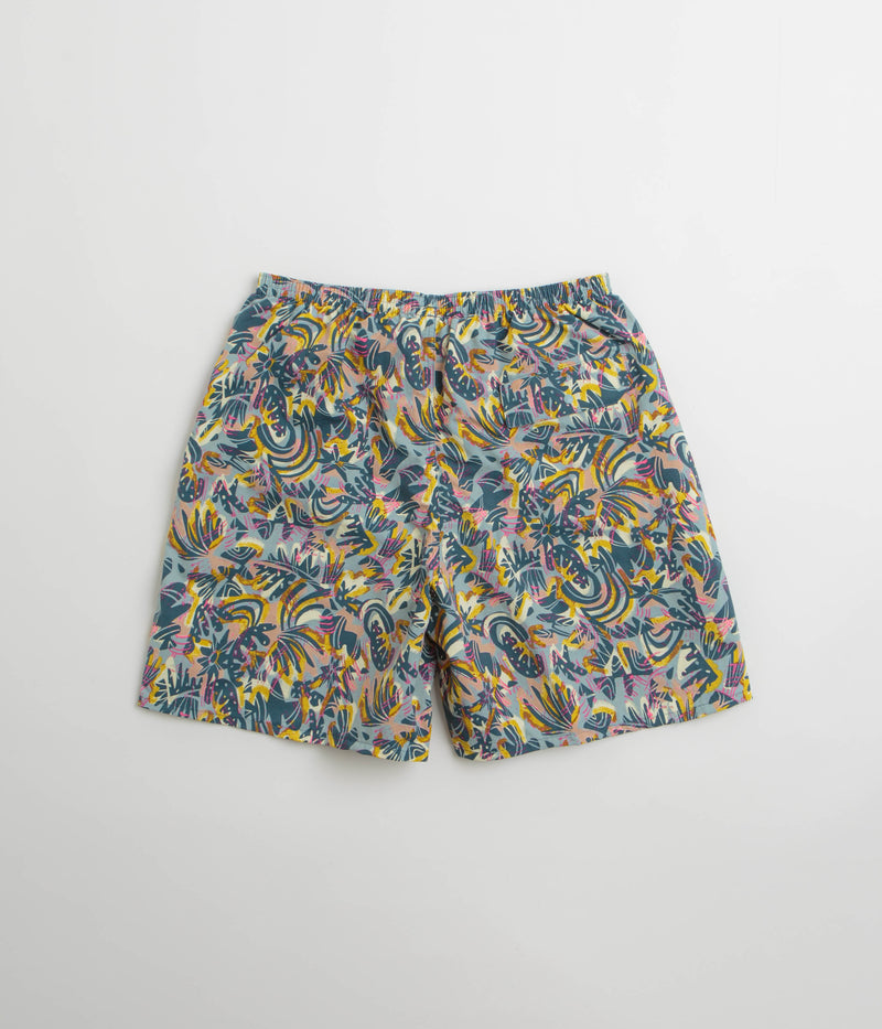 Patagonia Baggies Longs 7" Shorts in Wild Botanist: Tidal Teal