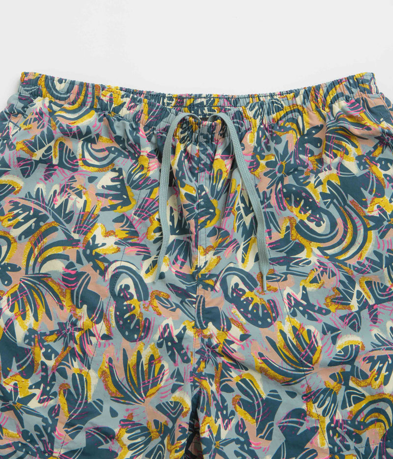 Patagonia Baggies Longs 7" Shorts in Wild Botanist: Tidal Teal