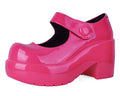 A3219L Pink Liquid Bubble Mary Jane Platform