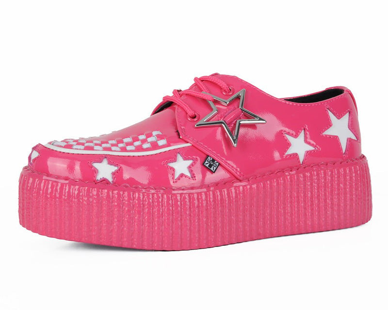 V3265 Pink & White Star Viva Mondo Creeper