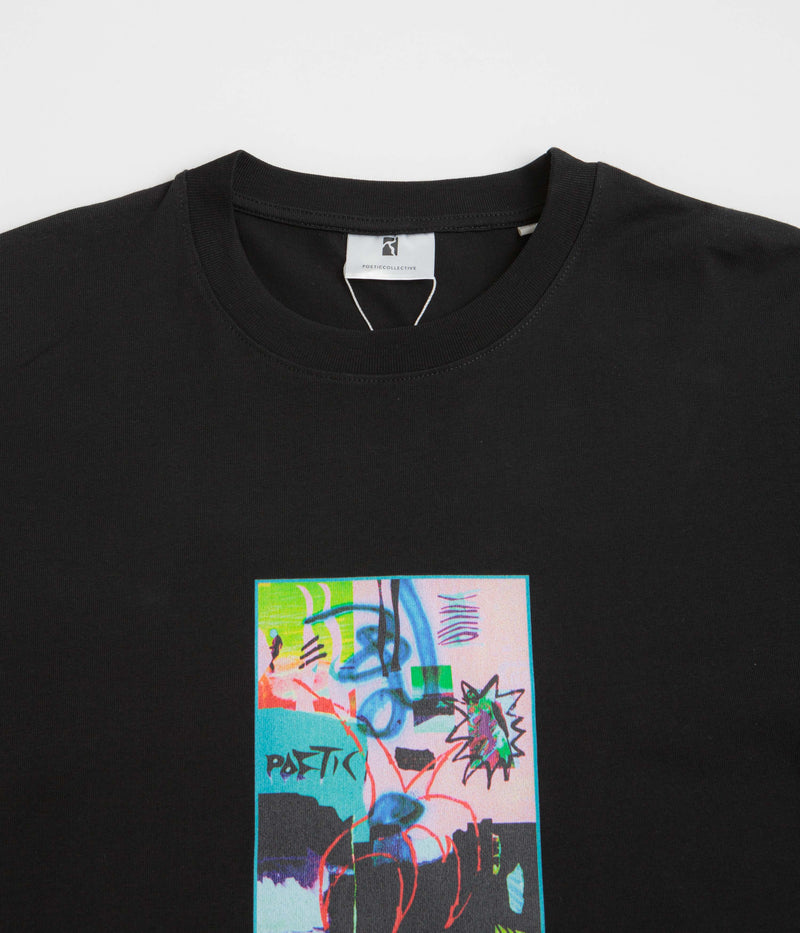 Poetic Collective 80s T-Shirt in Black