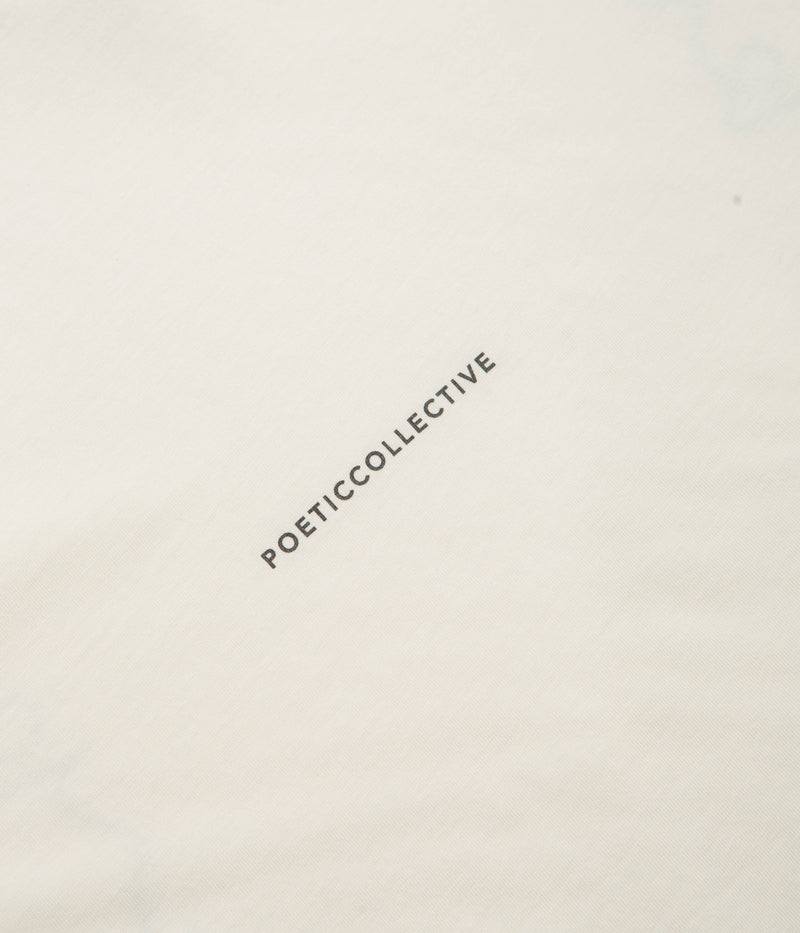 Poetic Collective Crayon Chain T-Shirt in Ivory