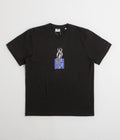 Poetic Collective Flames T-Shirt in Black