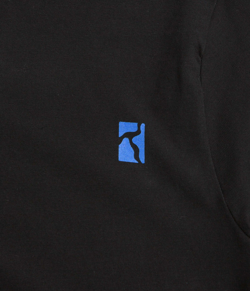 Poetic Collective Flames T-Shirt in Black