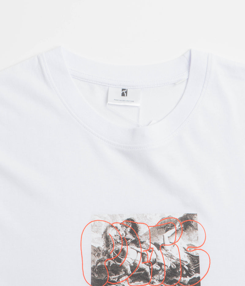 Poetic Collective Horses T-Shirt in White